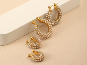 noor teardrop hoops